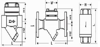 Ĥ��ʽ��ˮ���ṹͼ